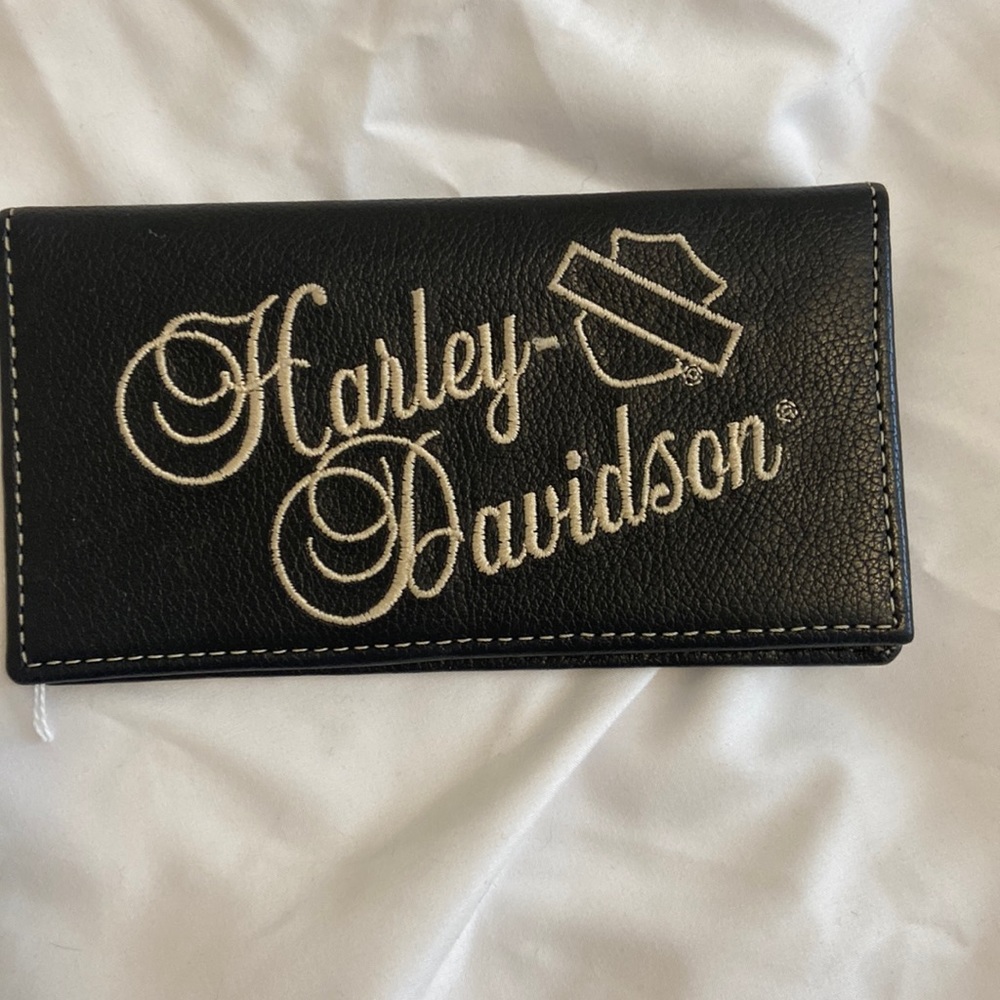 Harley Davidson checkbook cover